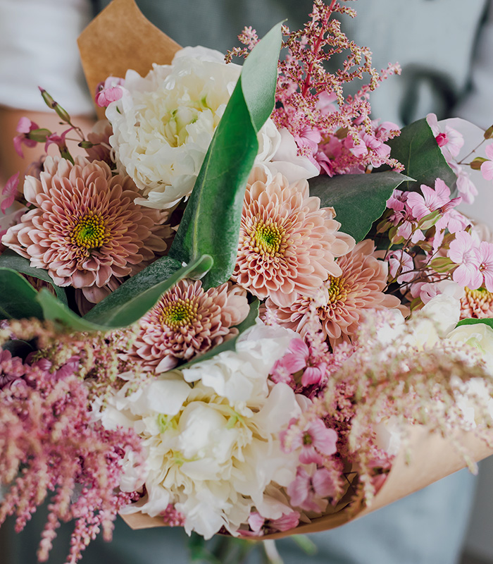 dehydrated flowers